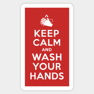 Keep Calm & Wash your Hands Sticker